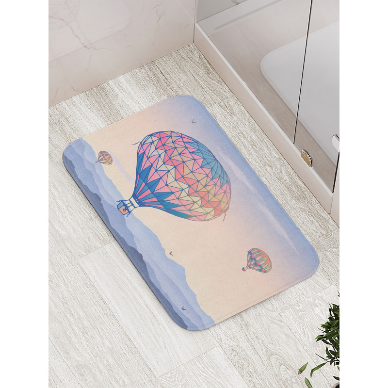 Gradient Mountains Bath Mat