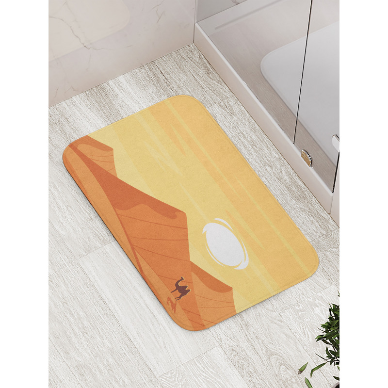 Hot and Drought Landscape Bath Mat