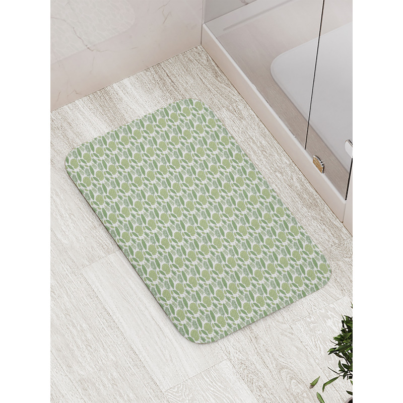 Jungle Leaves Botany Bath Mat