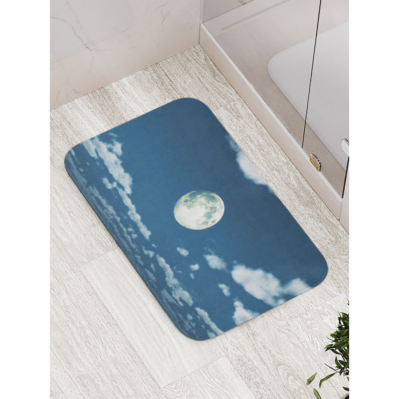 Fluffy Clouds Scattered Bath Mat