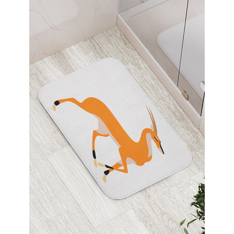 Side View Wildlife Animal Bath Mat