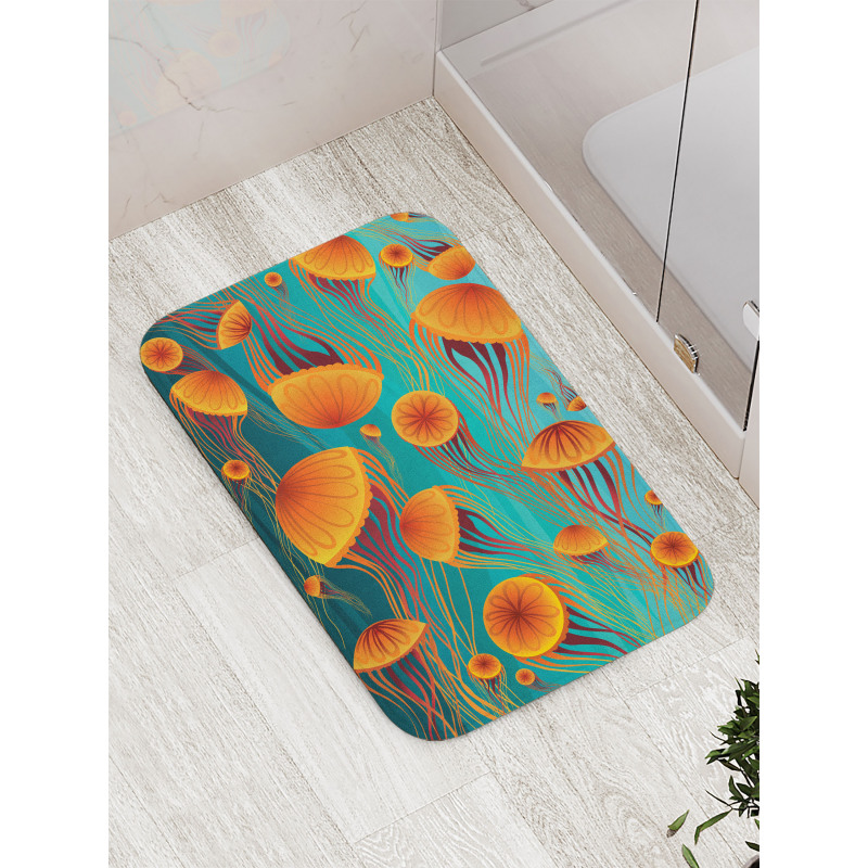 Tangerine Tones Animal Bath Mat