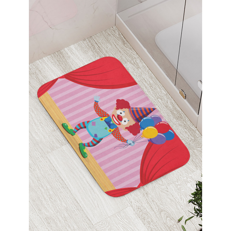 Whimsical Entertainer Stage Bath Mat