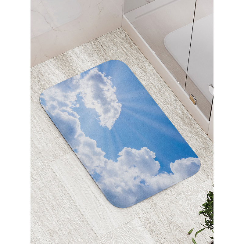 Clouds Scenery Bath Mat