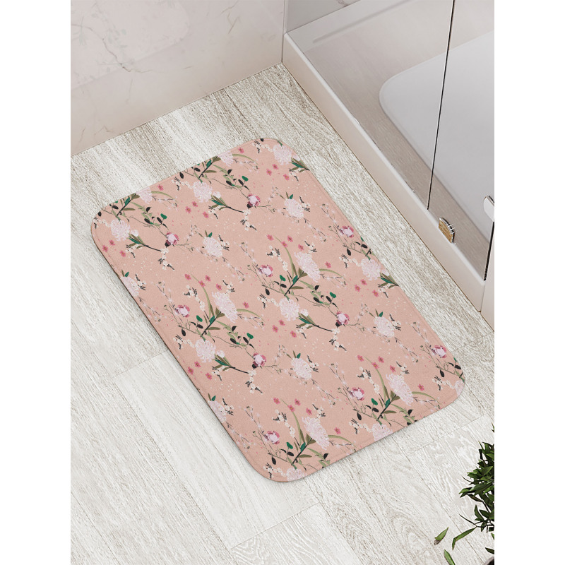 Blooming Oriental Garden Bath Mat