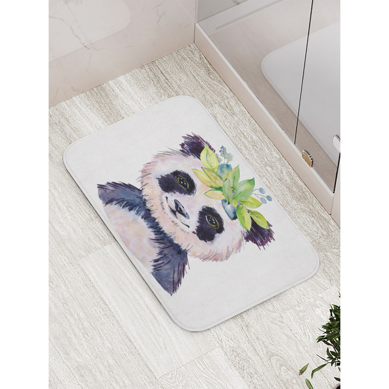 Watercolor Design Artwork Bath Mat