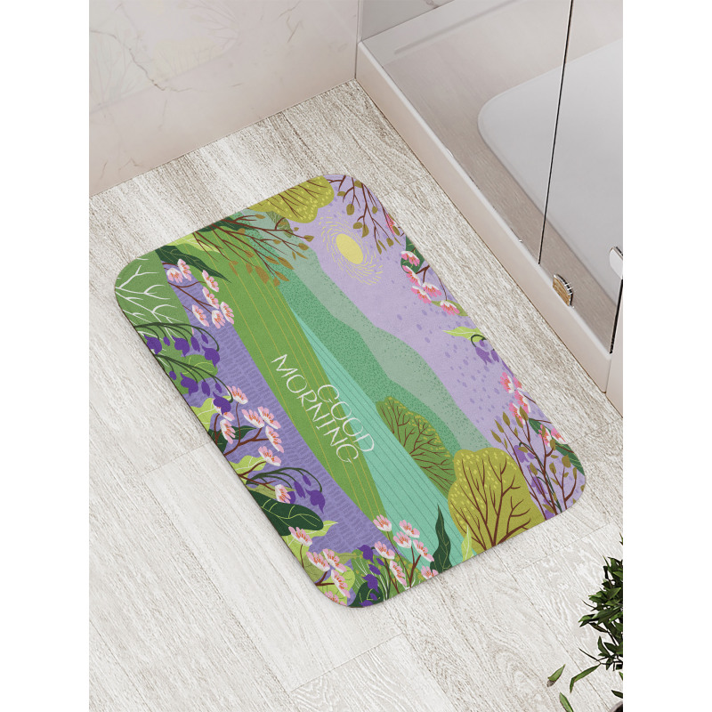 Morning Setting Bath Mat