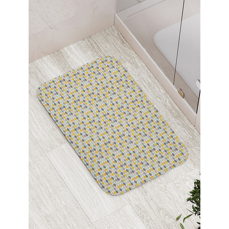 Rounded Squares Bath Mat