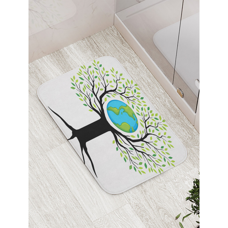 Green Friendly Earth Bath Mat