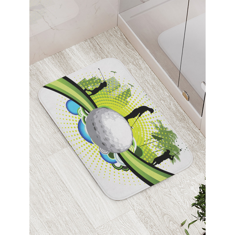 Hobby Sport Digital Graphic Bath Mat