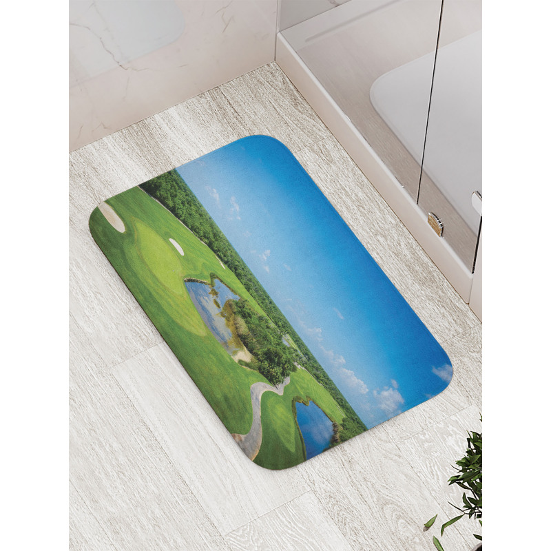 Panoramic Field Bath Mat