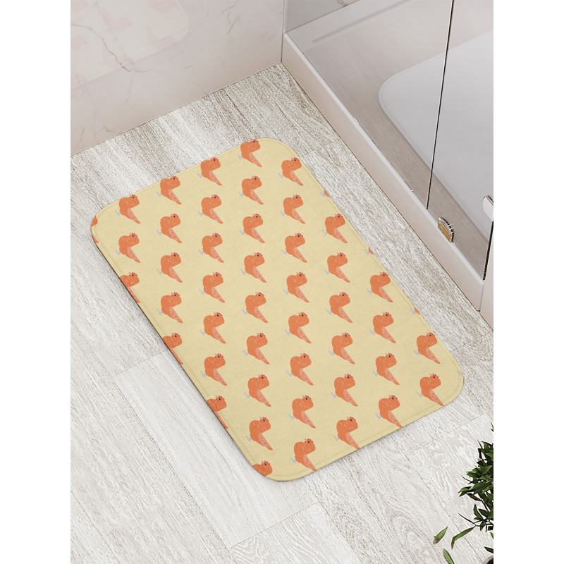 Domestic Animal Symmetry Bath Mat