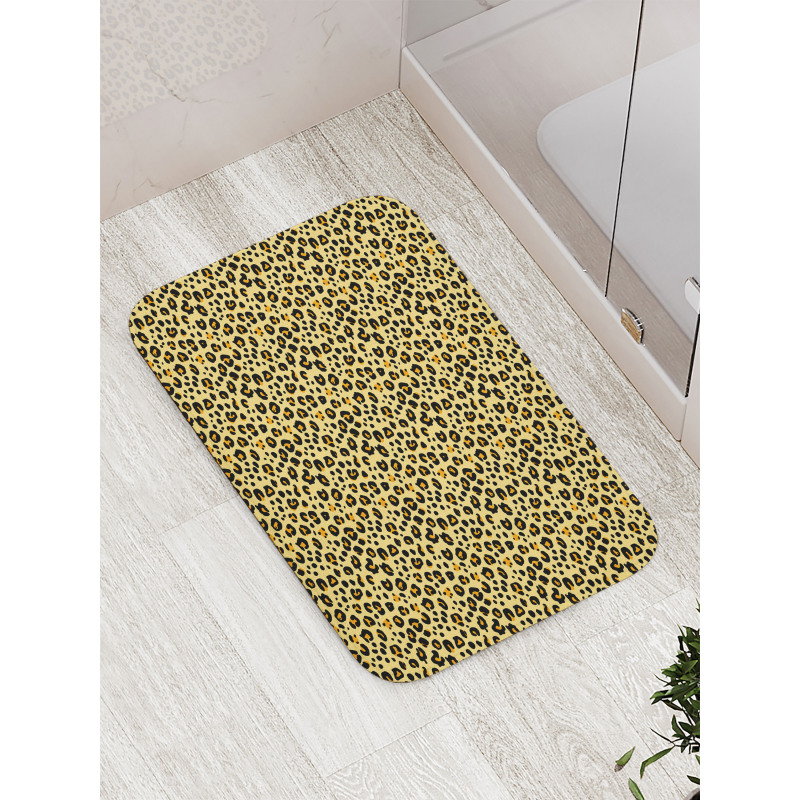 Leopard Animal Print Bath Mat