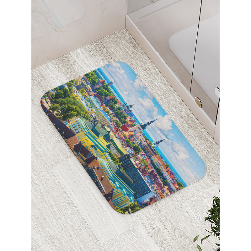 Town Tallinn Estonia Bath Mat