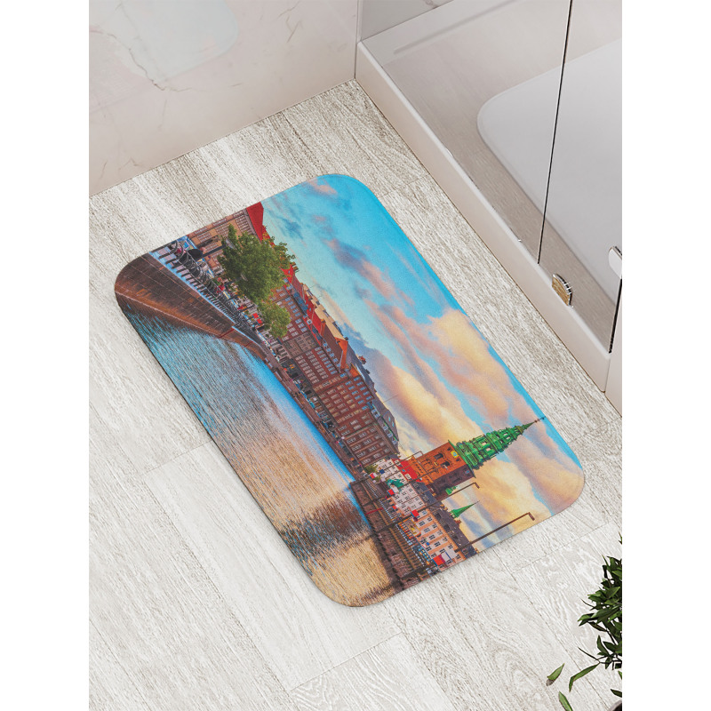 Sunset of Copenhagen Bath Mat