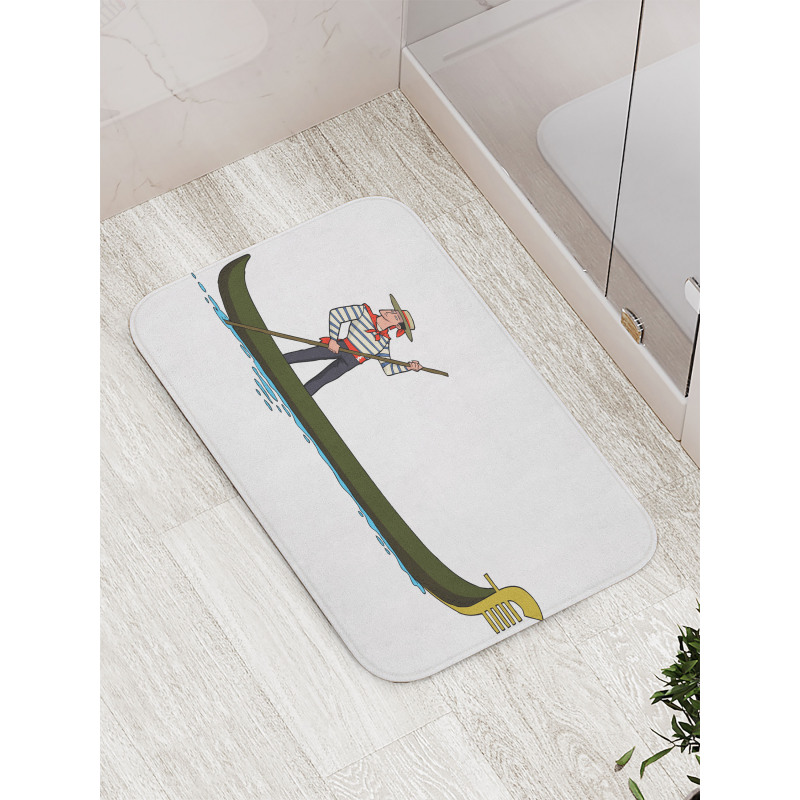 Gondola in Venice Love Bath Mat