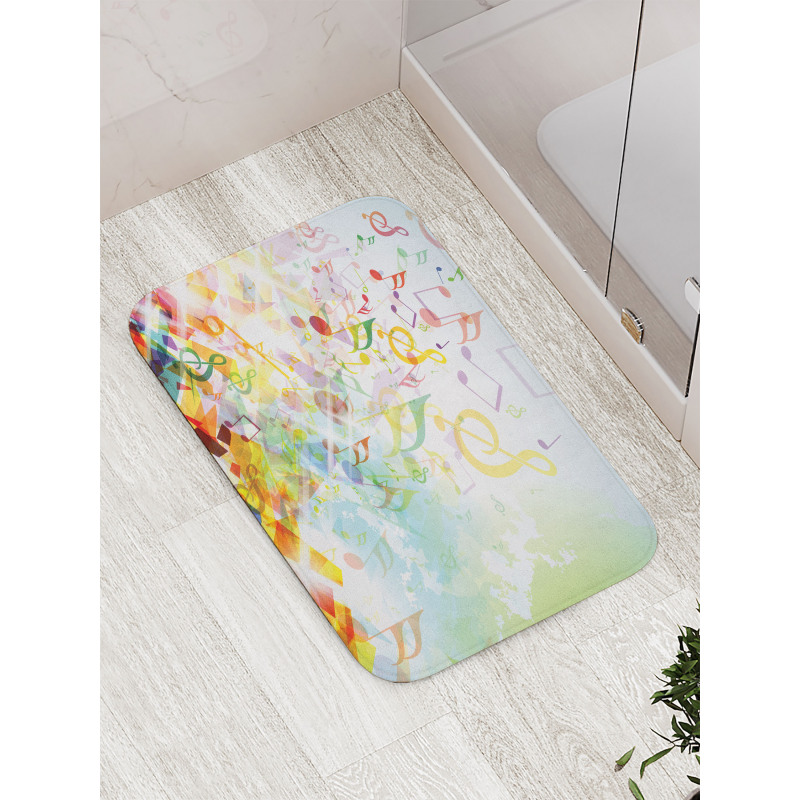 Shattered Elements Bath Mat