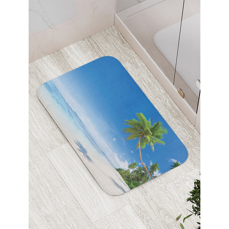 Ocean Summer Palms Bath Mat