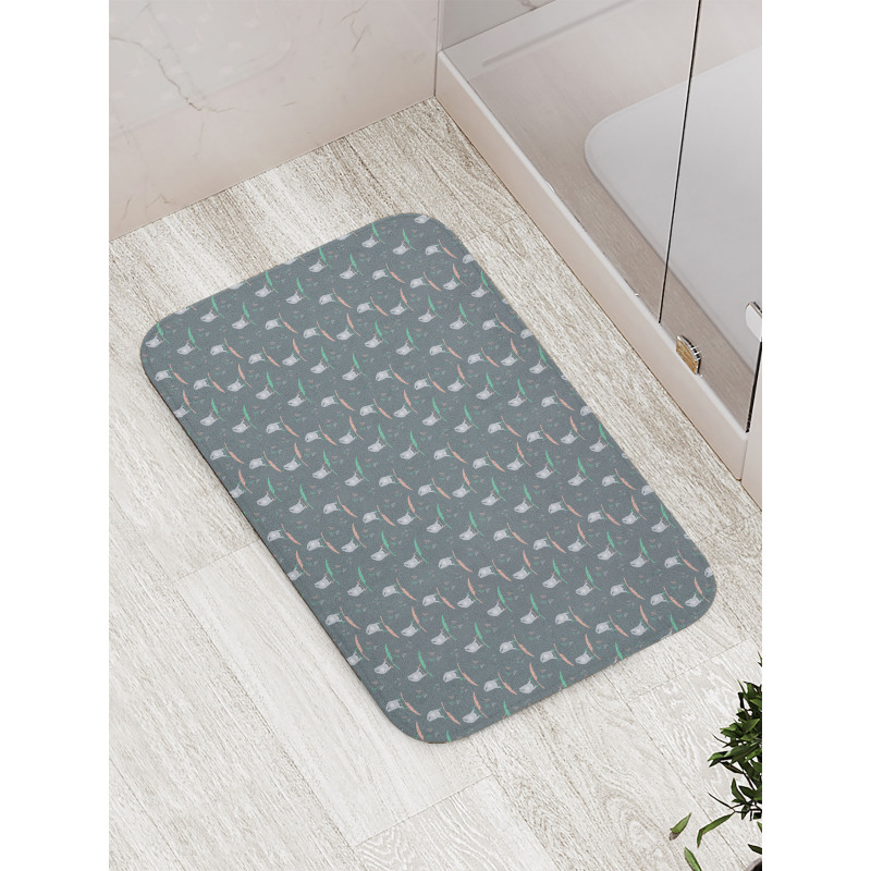 Pastel Sloth Bath Mat