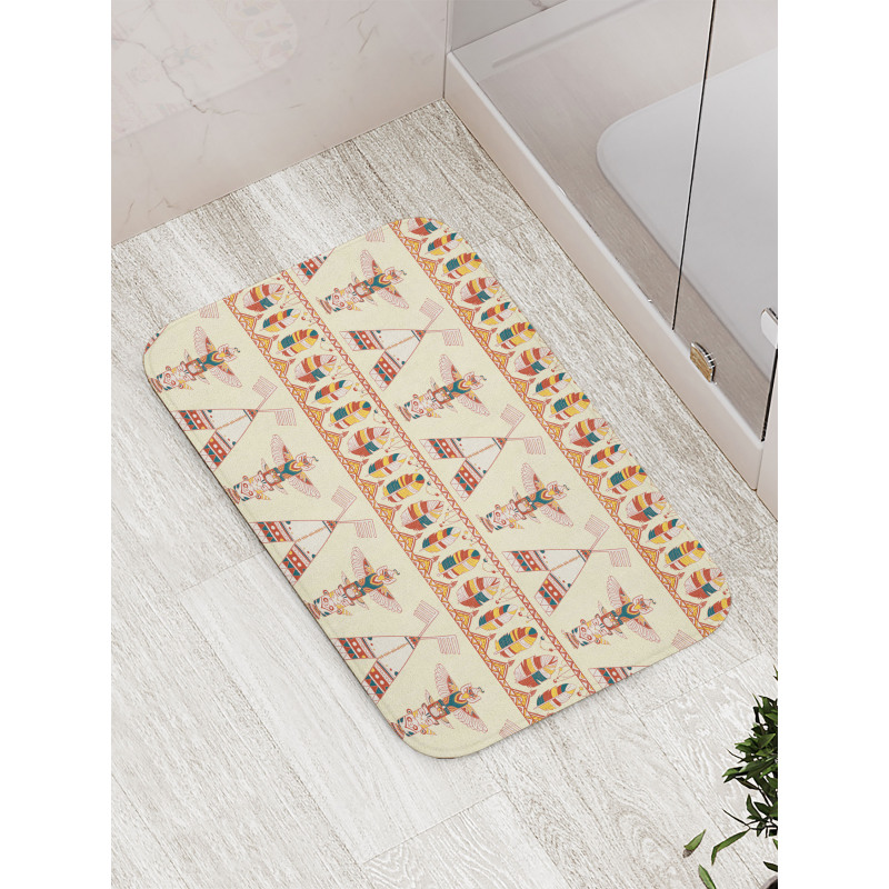 Bohemian Icons Bath Mat