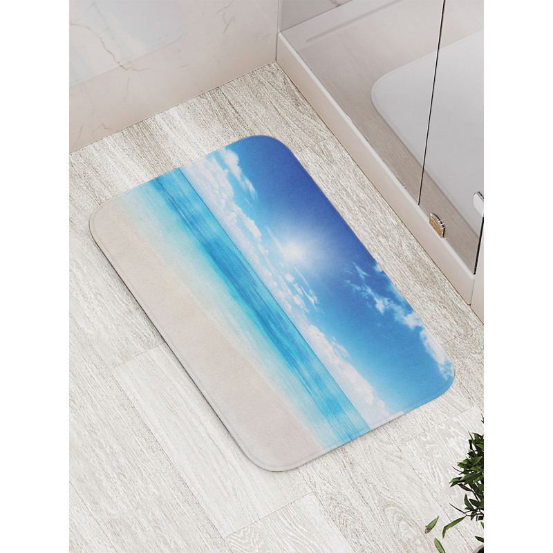 Caribbean Summer Sea Bath Mat