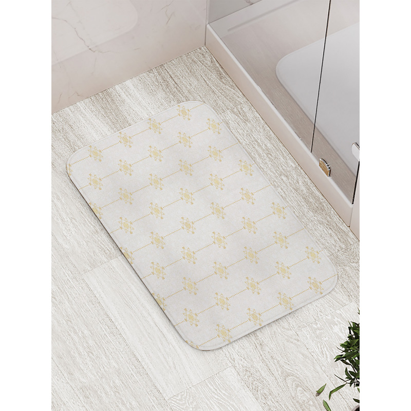 Horizontal Ornates Art Bath Mat