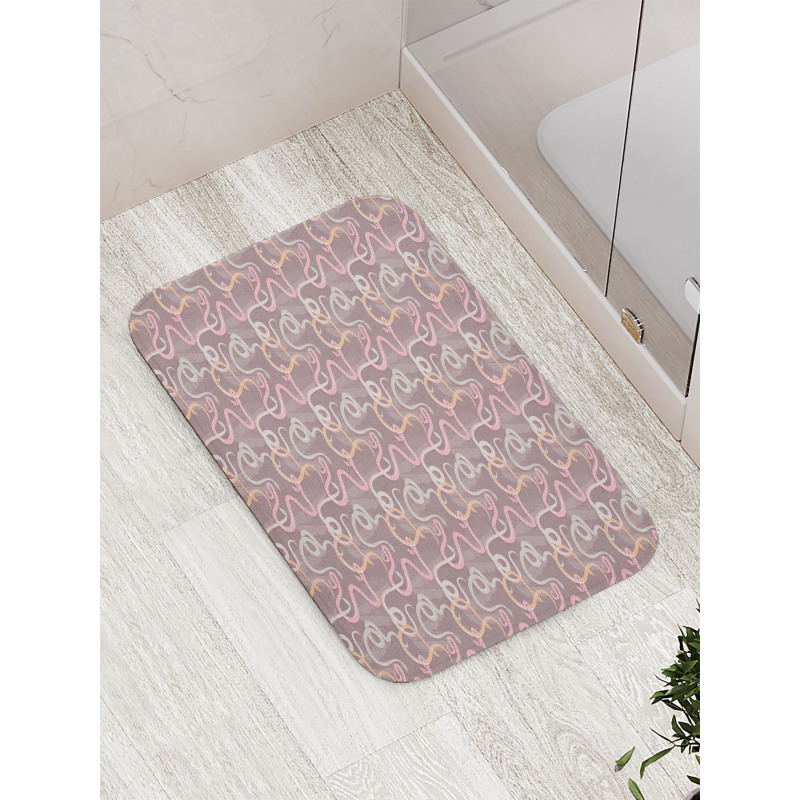 Amazonian Fauna Reptile Art Bath Mat