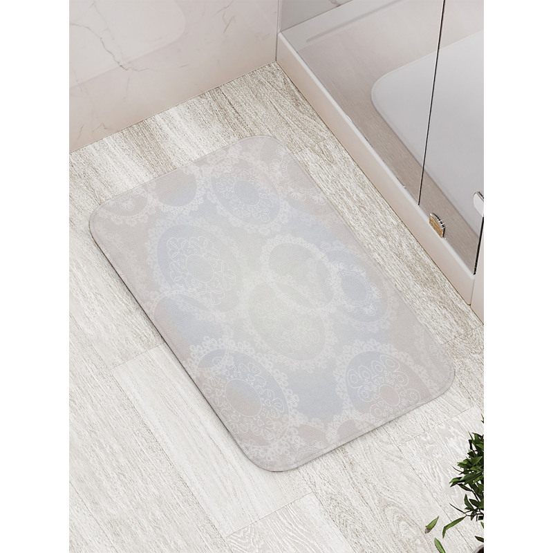 Romantic Bridal Lace Bath Mat