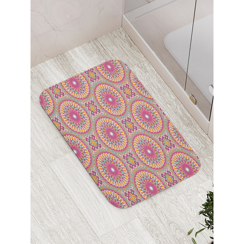 South Eastern Floral Art Bath Mat