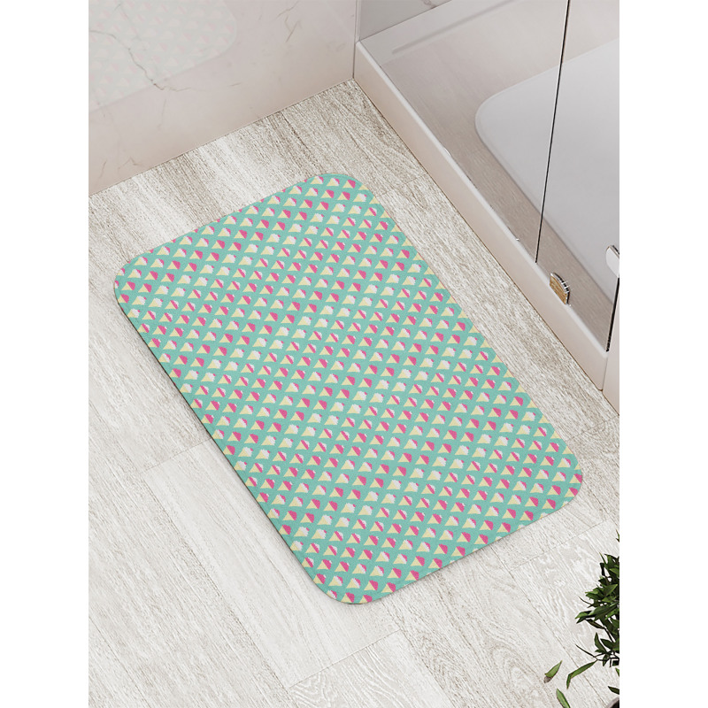 Ice Cream Topping Bath Mat