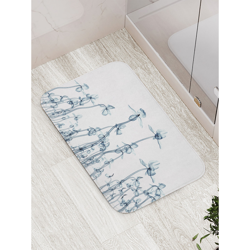 Orchids Floral Photo Bath Mat