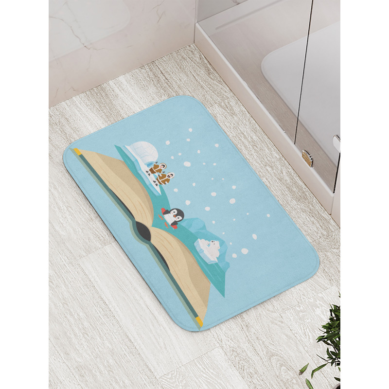 Iglo Eskimo Polar Bear Bath Mat