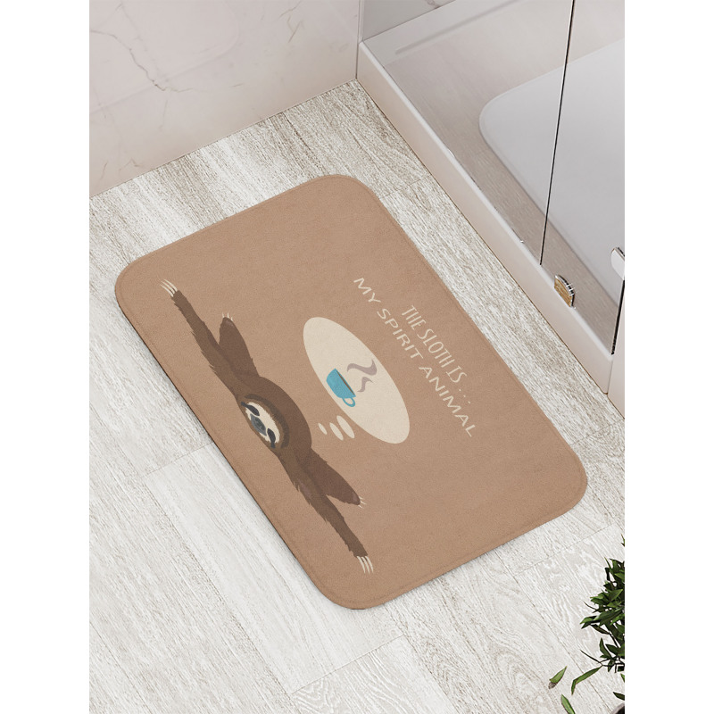 Spirit Animal Coffee Bath Mat