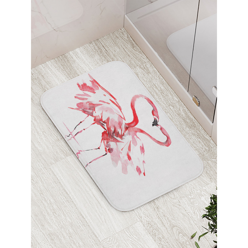 Lovers Kissing Bath Mat