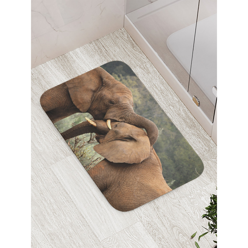 Safari Animals Savanna Bath Mat