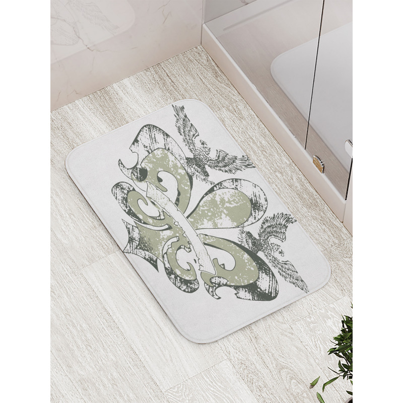 Eagle Emblem Victorian Bath Mat