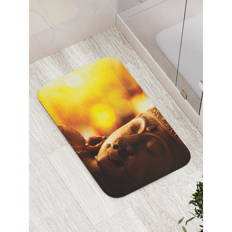 Far Eastern Ancient Culture Bath Mat