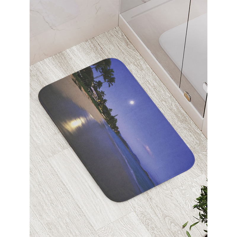 Moonlight Hawaii Sea Bath Mat