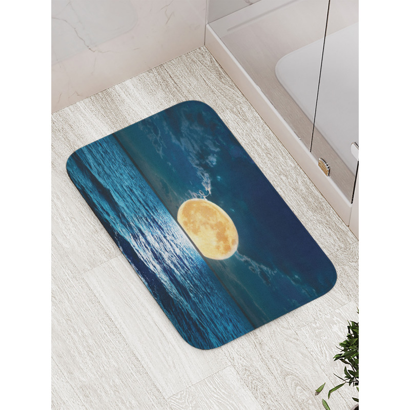 Magic Super Moon Design Bath Mat