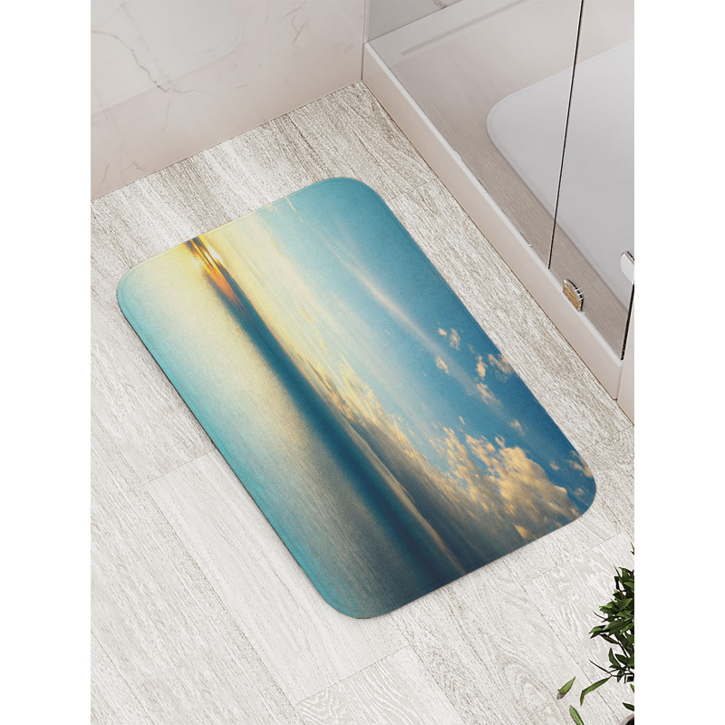 Sea Sunset Horizon Bath Mat