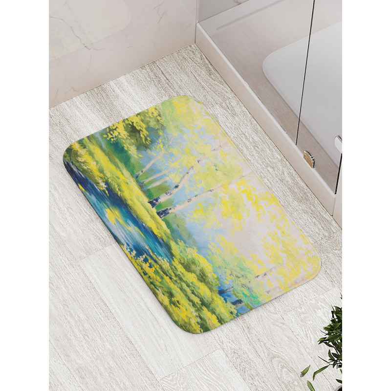 Pastoral Forest Woods Bath Mat