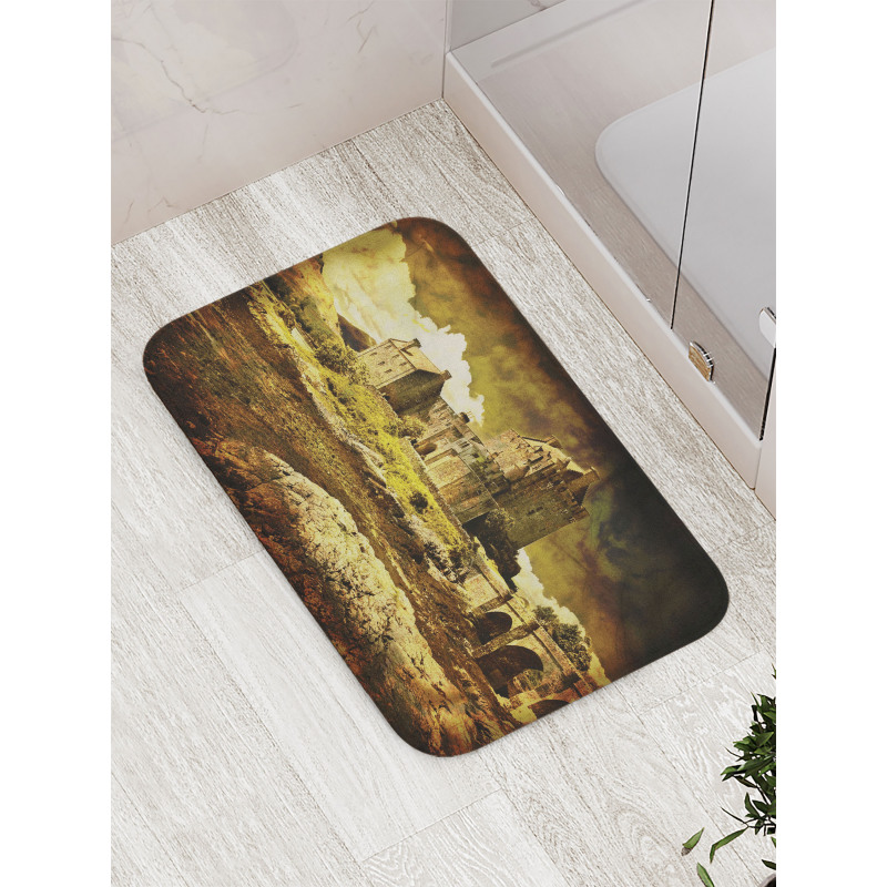 Old Scottish Castle Bath Mat