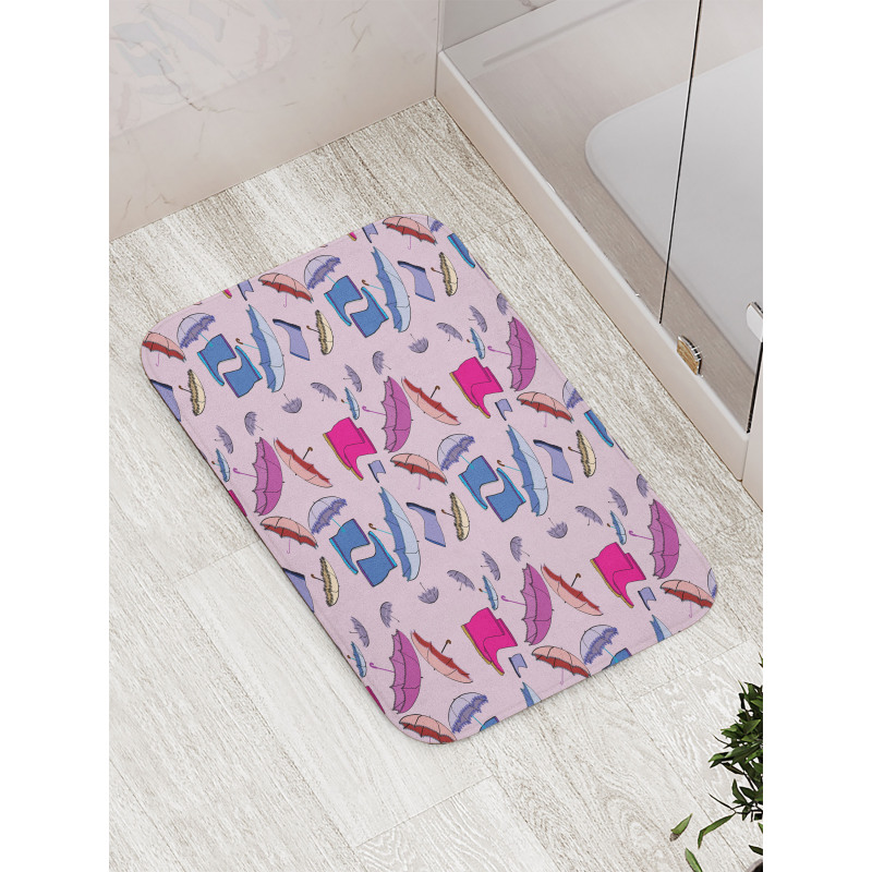 Autumn Boots Accessories Bath Mat