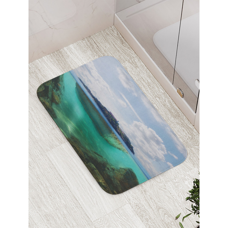 Misty Atlantic Ocean Bath Mat