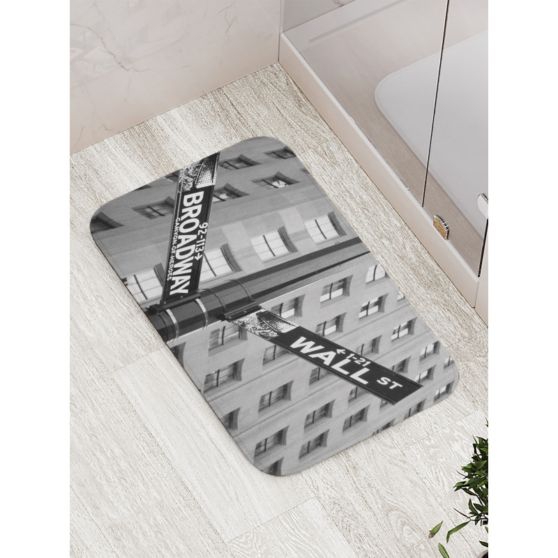 Broadway NYC Photo Bath Mat