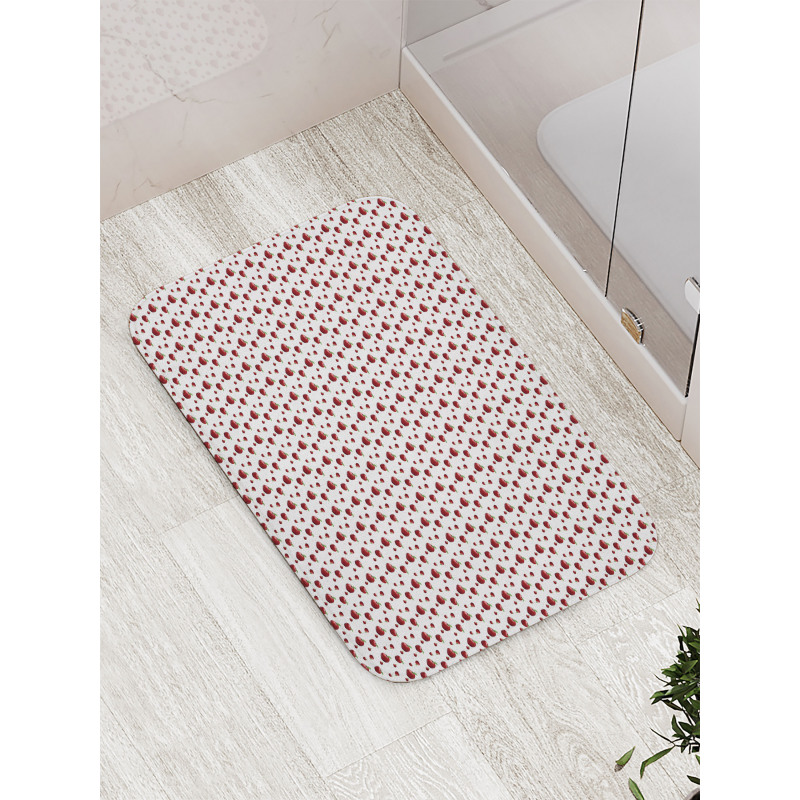 Crystal Look Apple Fruit Bath Mat