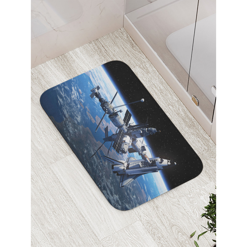 Cosmonaut Adventure Bath Mat