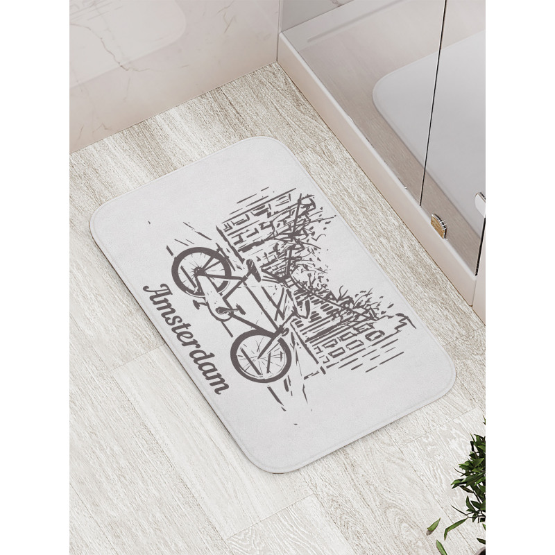 Bicycle Street Houses Bath Mat