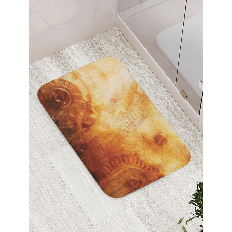 Retro Historical Bath Mat