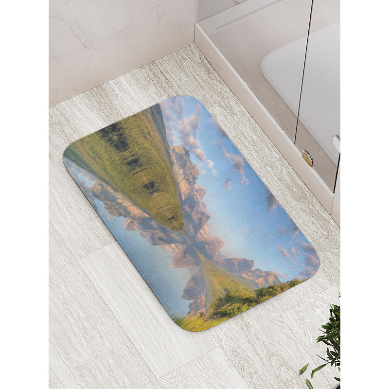 Lake Scene Bath Mat